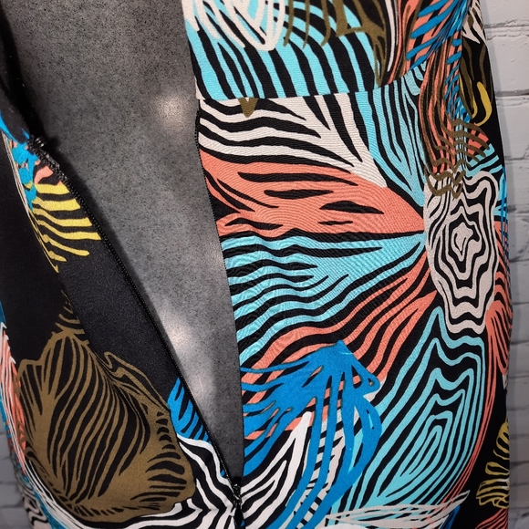 1.STATE floral print halter dress,size "M" - Picture 9 of 12